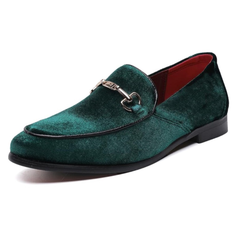 NWOB Velvet Loafers